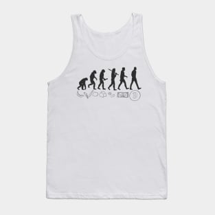 Money evolution Bitcoin Revolution Tank Top